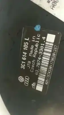Автозапчастина б/у гальмівний серво для volkswagen passat b6 variant (3c5) 2.0 tdi 16v посилання на oem iam 3c1614105l  