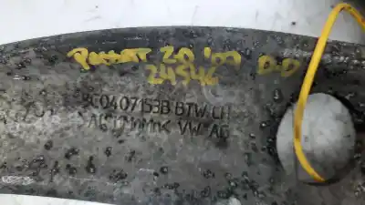 Автозапчастина б/у передній правий нижний рычаг підвіски для volkswagen passat b6 variant (3c5) 2.0 tdi 16v посилання на oem iam 3c0407153b  