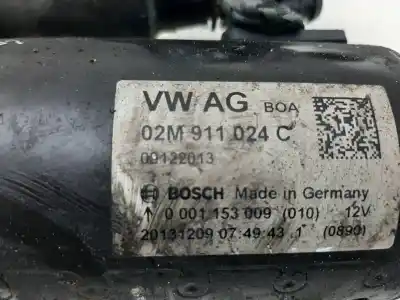 Second-hand car spare part starter motor for vw passat b7 variant (365) 2.0 tdi oem iam references 02m911024c  