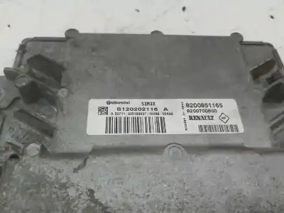 Second-hand car spare part ecu engine control for renault grand modus authentique oem iam references 8200851165 s120202116a 8200700600