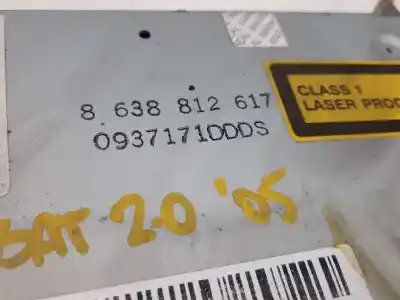 Peça sobressalente para automóvel em segunda mão sistema de áudio / rádio cd por volkswagen passat b6 (3c2) 2.0 tdi 16v referências oem iam 1k0035195a