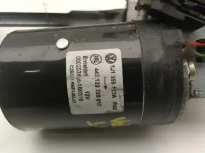 Second-hand car spare part FRONT WINDSHIELD WIPER MOTOR for VOLKSWAGEN BORA I (1J2)  OEM IAM references 1J0955325A 443122228017 1J1955113A