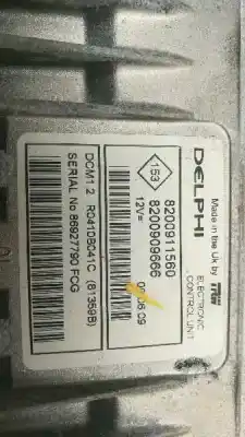 Second-hand car spare part ecu engine control for renault clio iii pack authentique oem iam references 8200911560  8200909666