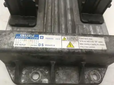 Second-hand car spare part ecu engine control for opel meriva cosmo oem iam references 8980003220 98000322 1125000200