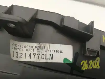 Peça sobressalente para automóvel em segunda mão quadrante por opel meriva cosmo referências oem iam 110080162038