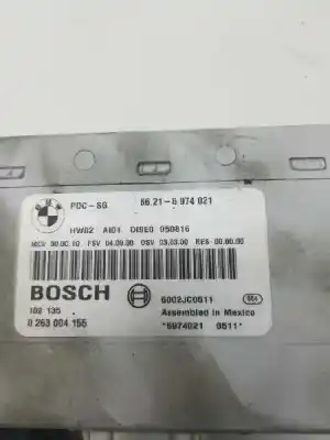İkinci el araba yedek parçası elektronik modül için bmw serie 1 berlina (e81/e87) 118d oem iam referansları 66216974021 0263004155 