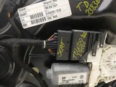 Piesă de schimb auto la mâna a doua MECANISM ACTIONARE GEAM SPATE DREAPTA pentru SEAT TOLEDO (1M2)  Referințe OEM IAM 1M0839730F  1J4959812C