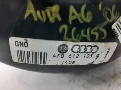 Автозапчастина б/у гальмівний серво для audi a6 c6 (4f2) 2.7 tdi посилання на oem iam 4f0612105g