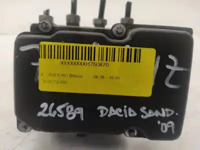 Pezzo di ricambio per auto di seconda mano abs per dacia sandero básico riferimenti oem iam 8200756095