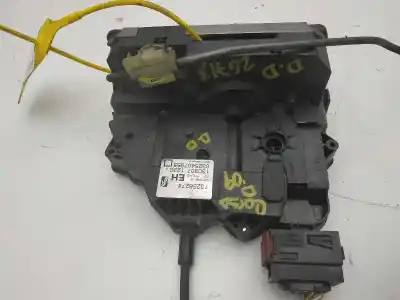 Second-hand car spare part front right door lock for opel corsa d cosmo oem iam references 13258274
