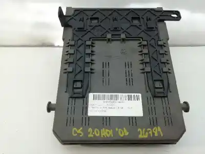 Recambio de automóvil de segunda mano de CAJA RELES / FUSIBLES para CITROEN C5 BERLINA  referencias OEM IAM 9637466180 9643805380 