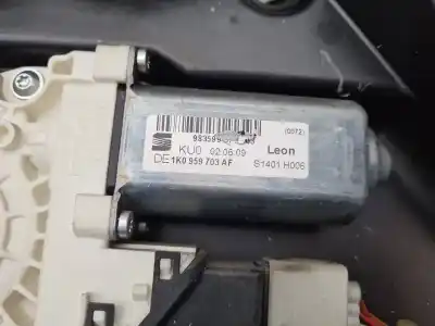 Pezzo di ricambio per auto di seconda mano alzacristalli posteriore sinistro per seat leon (1p1) fr 1 riferimenti oem iam 1p0839401b