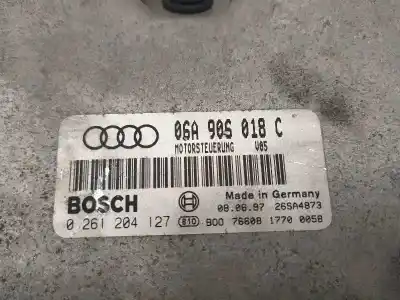 Автозапчасти б/у блок управления двигателем за audi a3 (8l1) 1.8 ссылки oem iam 06a906018c 7660817700058 0261204127