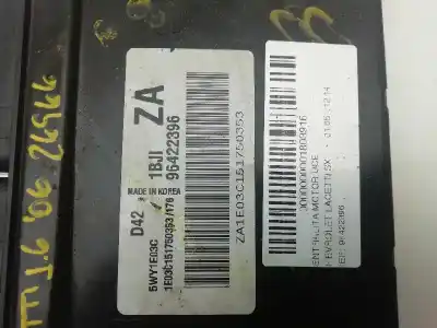 Second-hand car spare part ecu engine control for chevrolet lacetti sx oem iam references 96422396  5wy1e03c