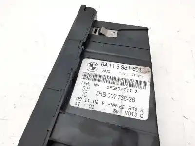 Peça sobressalente para automóvel em segunda mão comando de sofagem (chauffage / ar condicionado) por bmw serie 3 berlina (e46) 320d referências oem iam 64116931601