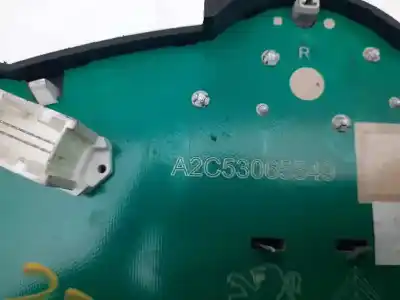 Pezzo di ricambio per auto di seconda mano pannello degli strumenti per peugeot 207 premium riferimenti oem iam a2c53065549