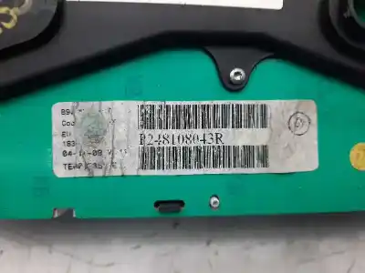 Peça sobressalente para automóvel em segunda mão quadrante por dacia sandero básico referências oem iam 248108043r  