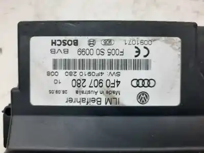Second-hand car spare part electronic module for audi a6 c6 (4f2) 2.7 tdi oem iam references 4f0907280  