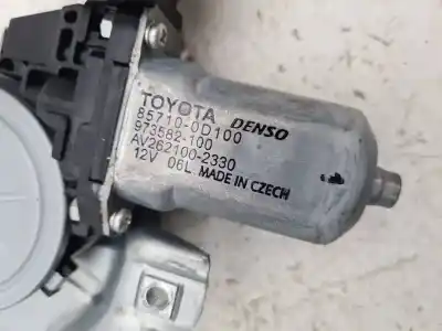 Автозапчасти б/у регулятор стекла переднего правого за toyota auris advance ссылки oem iam 857100d100  973582100