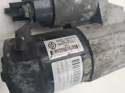 Second-hand car spare part starter motor for renault clio ii fase ii (b/cb0) dynamique oem iam references 8200584675  m000t87881