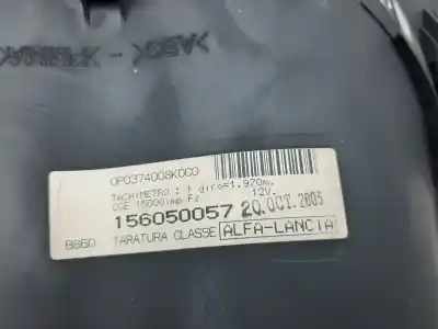 Peça sobressalente para automóvel em segunda mão quadrante por alfa romeo 166 2.4 jtd 20v distinctive referências oem iam 156050057