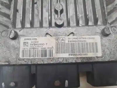 Second-hand car spare part ecu engine control for citroen c3 hdi 70 furio oem iam references 5ws40285ct sw9660300280 266050612