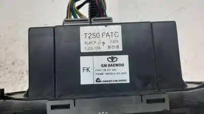 Peça sobressalente para automóvel em segunda mão comando de sofagem (chauffage / ar condicionado) por chevrolet aveo ls referências oem iam 96437402  t250fatc
