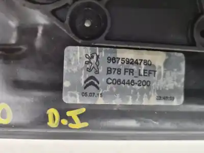 Автозапчастина б/у регулятор вікна передній лівий для citroen c4 picasso feel посилання на oem iam 9675924780