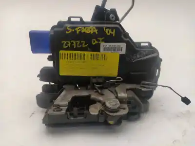 Автозапчасти б/у замок левой передней двери за skoda fabia (6y2/6y3) classic ссылки oem iam 3b1837015am  