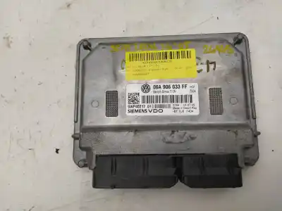 Second-hand car spare part ecu engine control for seat leon (1p1) 1.6 oem iam references 06a906033ff  5wp4021701