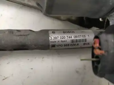 Peça sobressalente para automóvel em segunda mão motor do limpa para brisas por seat leon (1p1) 1.6 referências oem iam 1p0955024a
