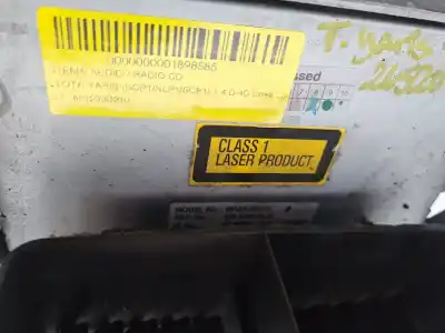 Second-hand car spare part audio system / radio cd for toyota yaris (ncp1/nlp1/scp1) 1.4 d-4d linea luna oem iam references 861200d210  cqts0570lc