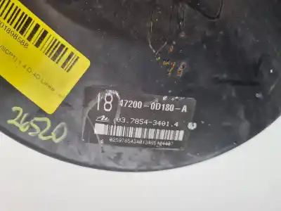 Автозапчастина б/у гальмівний серво для toyota yaris (ncp1/nlp1/scp1) 1.4 d-4d linea luna посилання на oem iam 472000d180a  