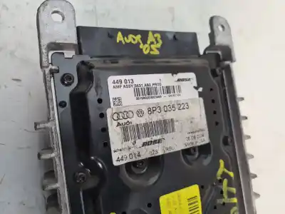 Second-hand car spare part electronic module for audi a3 (8p) 3.2 ambition quattro oem iam references 8p3035223