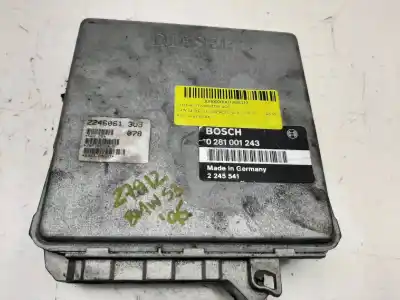 Second-hand car spare part ecu engine control for bmw serie 3 compacto (e36) 318tds oem iam references 0281001243  