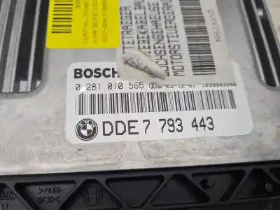 Second-hand car spare part ecu engine control for bmw serie 3 compact (e46) 320td oem iam references 0281010565  dde7793443