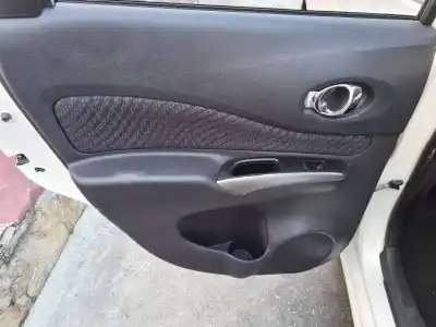 Peça sobressalente para automóvel em segunda mão fechadura da porta traseira esquerda por nissan note (e12) 1.5 dci referências oem iam 