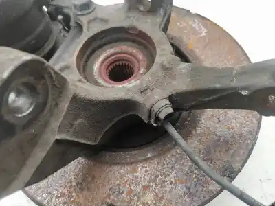 Second-hand car spare part front left knuckle for nissan note (e12) 1.5 dci oem iam references   