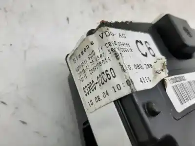 Peça sobressalente para automóvel em segunda mão quadrante por toyota corolla (e12) 2.0 d-4d sol berlina referências oem iam 8380002c60  