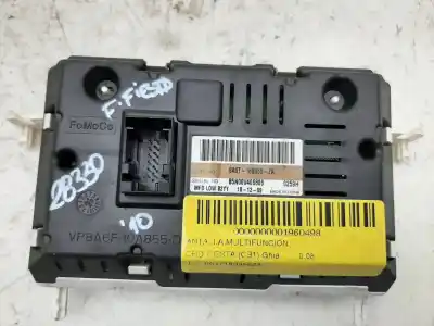 Second-hand car spare part multifunction display for ford fiesta (cb1) ghia oem iam references 8a6t18b955za  