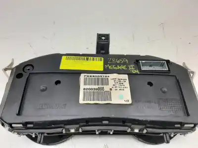Peça sobressalente para automóvel em segunda mão quadrante por renault megane ii berlina 5p confort dynamique referências oem iam 8200399695