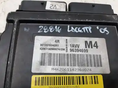 Автозапчастина б/у ебу контролер двигуна для chevrolet lacetti sx посилання на oem iam 96394699