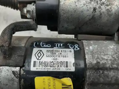 Автозапчасти б/у двигатель запускается за renault clio iii exception ссылки oem iam 8200584675b  m000t87881