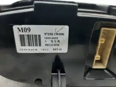 Second-hand car spare part climate control for kia rio basic oem iam references 972501w090