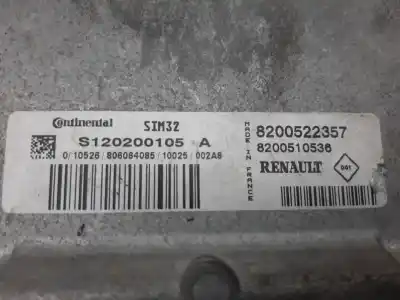 Tweedehands auto-onderdeel ecu motorcontroller voor renault clio iii exception oem iam-referenties 8200522357  8200510536