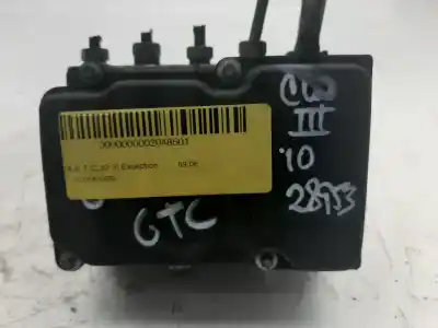 Peça sobressalente para automóvel em segunda mão abs por renault clio iii exception referências oem iam 0265800559  