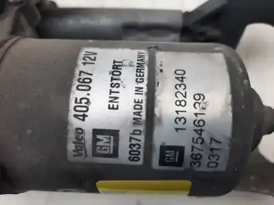 Автозапчастина б/у двигатель передніх склоочисників для opel corsa d cmon посилання на oem iam 13182340