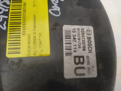 Pezzo di ricambio per auto di seconda mano servo freio per opel corsa d expression riferimenti oem iam 13347114  