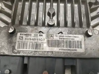 Second-hand car spare part ecu engine control for citroen c2 x oem iam references 5ws40111ct  