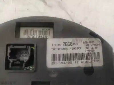 Peça sobressalente para automóvel em segunda mão display gps / multimídia por citroen c8 2.2 hdi 16v premier ii referências oem iam 1496286080